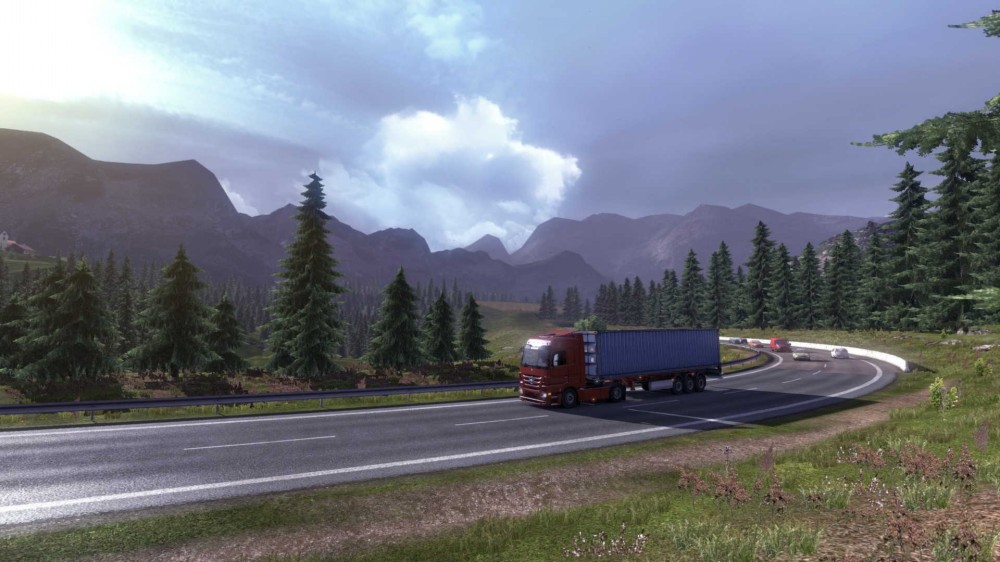 Euro Truck Simulator 2 черный экран